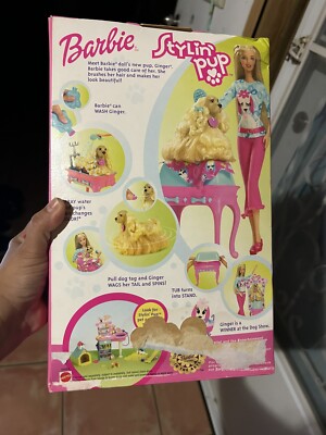 Barbie Doll Stylin' Pup Play Set from Mattel | eBay