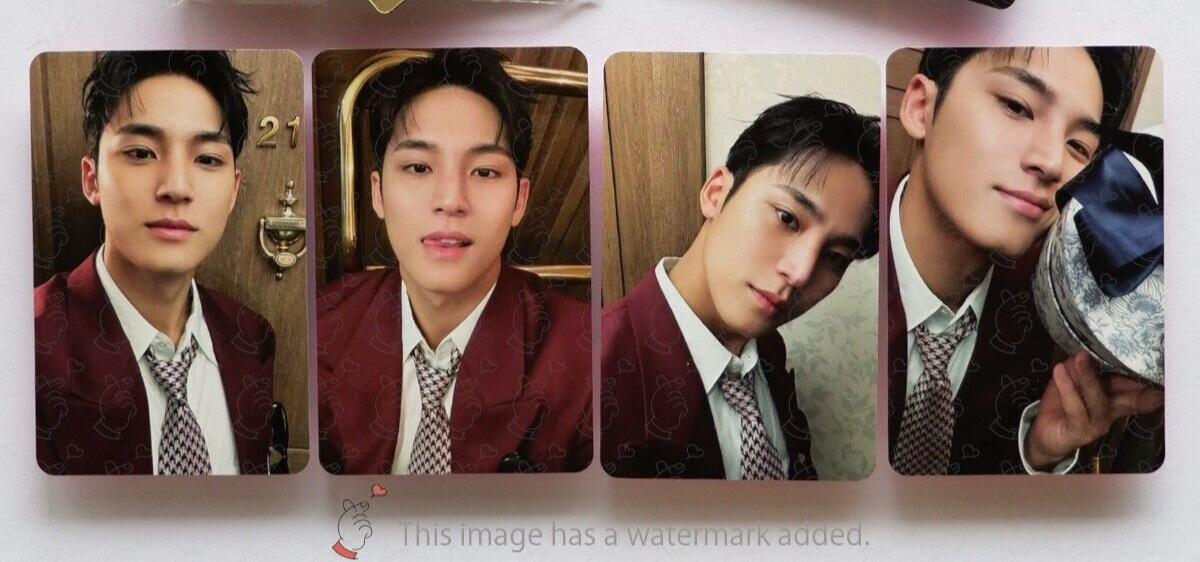 SEVENTEEN ミンギュ SPILL THE FEELS サイン入り生写真 SEVENTEEN