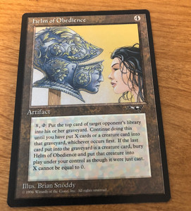 MTG Helm of Obedience サインド Helm of Obedience | Alliances