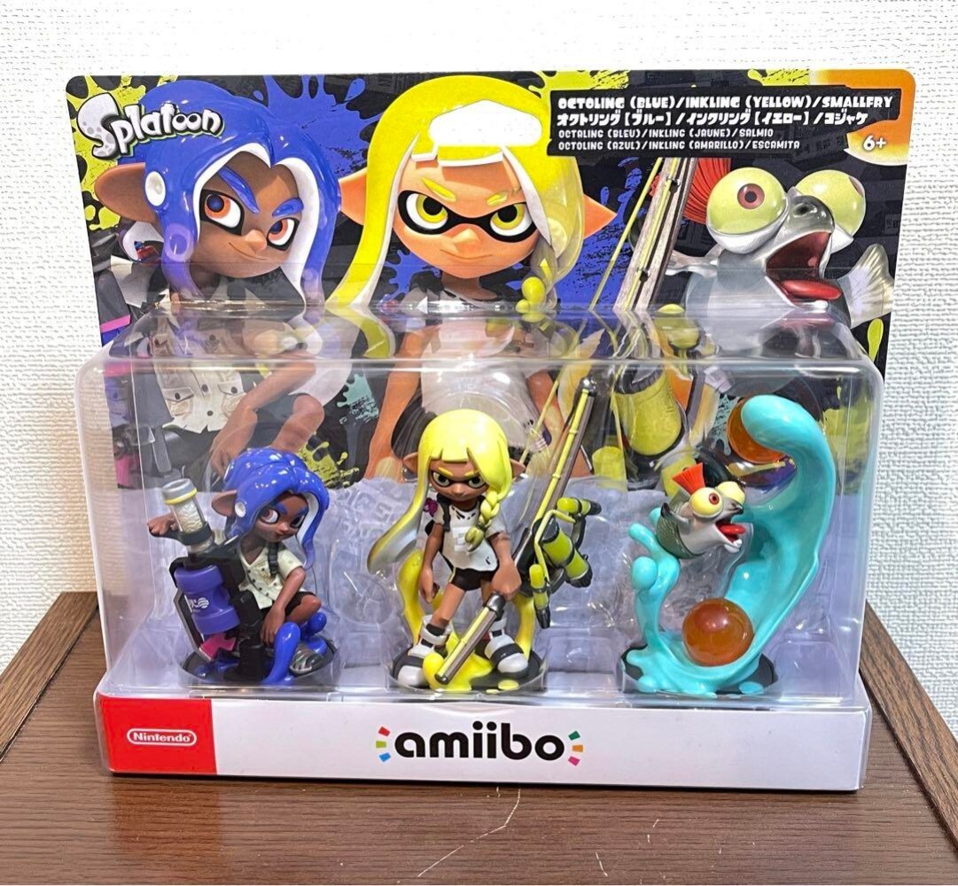 Nintendo Switch Splatoon amiibo 16 piece set all amiibo gear Used