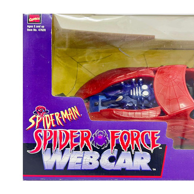 TOYBIZ Marvel Spider-Man Spider Force Web Car Action Figure | eBay