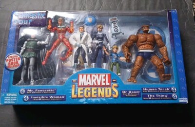 Marvel Legends - Fantastic Four 4 - Deluxe Action Figure Set