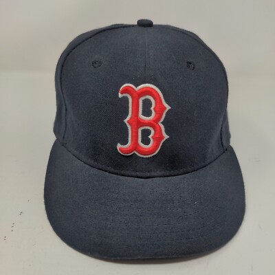 New Era Cool Base 59Fifty Men's Fitted Hat Blue Size 6 7/8 Boston