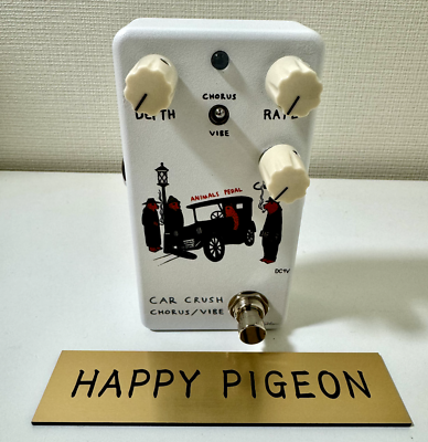 Animals Pedal Car Crush Chorus Vibe Guitar Effects Pedal Made in