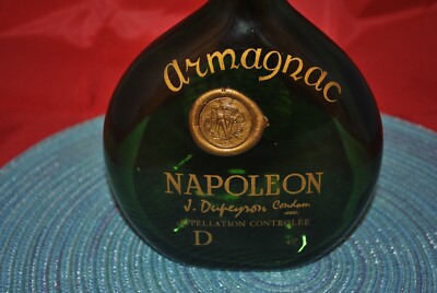 Vintge Armagnac J.DUPEYRON NAPOLEON CONDOM Glass France liquor