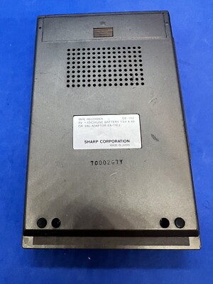 Sharp CE-152 Cassette Recorder Player Vintage Electronics Working