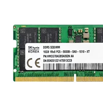 New SK Hynix 64GB (4X 16GB) DDR5 5600MHz PC5-44800 1RX8 Laptop