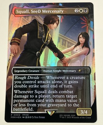 MTG FF SeeDの傭兵、スコール foil プロモ 英 SeeDの傭兵、スコール