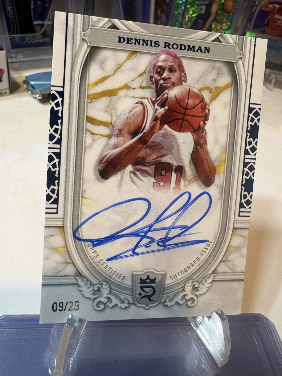 Topps Dennis Rodman Basketball Chicago Bulls Sports Trading Cards