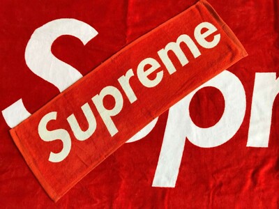 Supreme Mini Towel Box Red Authentic New | eBay
