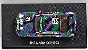 EBBRO 1/43 Nissan Skyline GT-R R32 Gr.A HKS 1993 # 87 Finished
