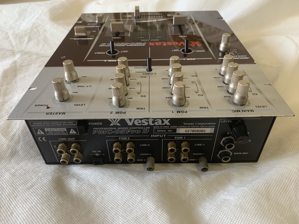 Vestax PMC-05 Pro D Samurai DJ Mixer Professional Mixing