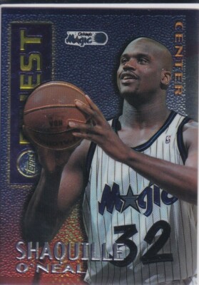 95-96 FINEST MYSTERY BOLS.REF. SHAQ