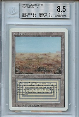 MTG】Scrubland デュアルランド Scrubland - Alpha Edition - Magic