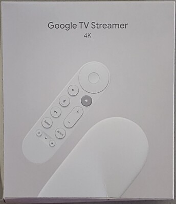 Google TV Streamer 4K (2024 Model) - Fast Streaming Entertainment