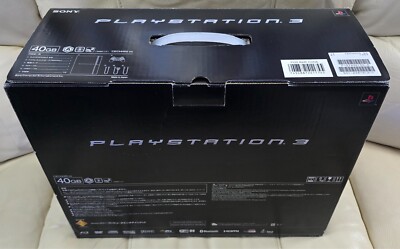Sony PlayStation 3 Launch Edition 40GB Satin Silver Console for