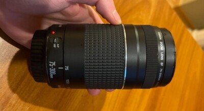 Canon EF 75-300mm f/4-5.6 III Telephoto Zoom Lens 742880768303| eBay