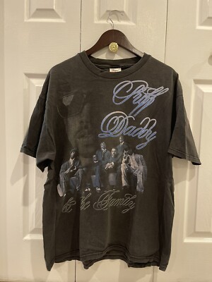 Vintage 1997 Puff Daddy And The Family No Way Out Rap Hip T-Shirt