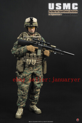 Soldier Story Ss066 1/6 Usmc 2nd Marine Expeditionary Battalion In