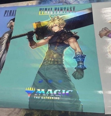 MTG ファイナルファンタジー FOILポスター MTG ファイナルファンタジー
