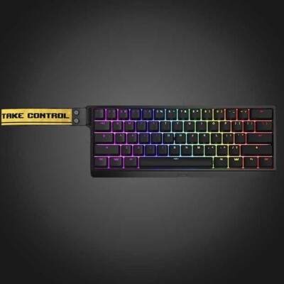 Wooting 60HE+ 60% RGB Analog Input Gaming Keyboard Black WK3-US2