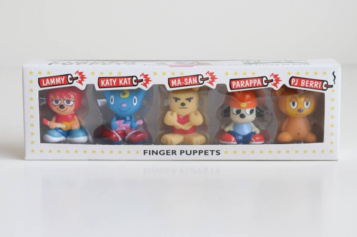 Um Jammer Lammy PaRappa the Rapper Finger Puppet Figure | eBay