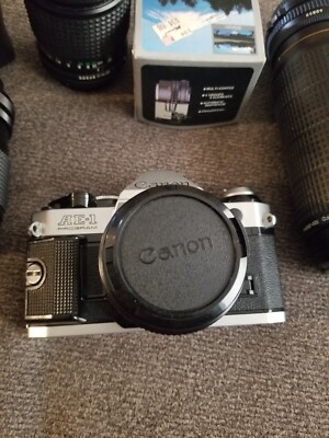 C6507】Canon キヤノン AE-1+FD 28mm F2.8 S.C. フィルムカメラ Canon