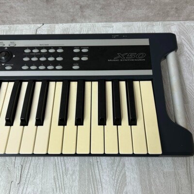 KORG X50 61-Key Synthesizer Keyboard Black Good GP | eBay