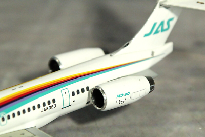 JA S旅客機MD-90 スケール1:200 JetX McDonnell Douglas MD90 Japan