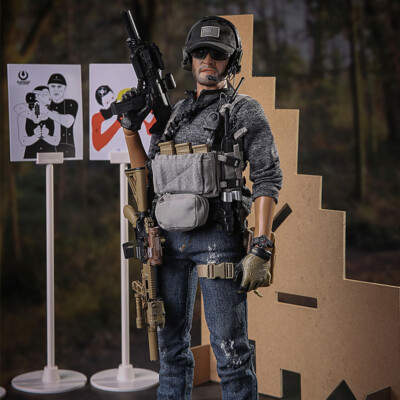 1/6 US Navy Special Forces Seal Team Soldier Action Figure Model w