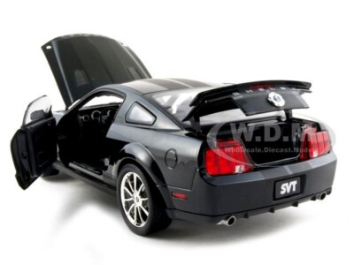 2008 FORD SHELBY MUSTANG GT500KR BLACK 1/18 DIECAST SHELBY
