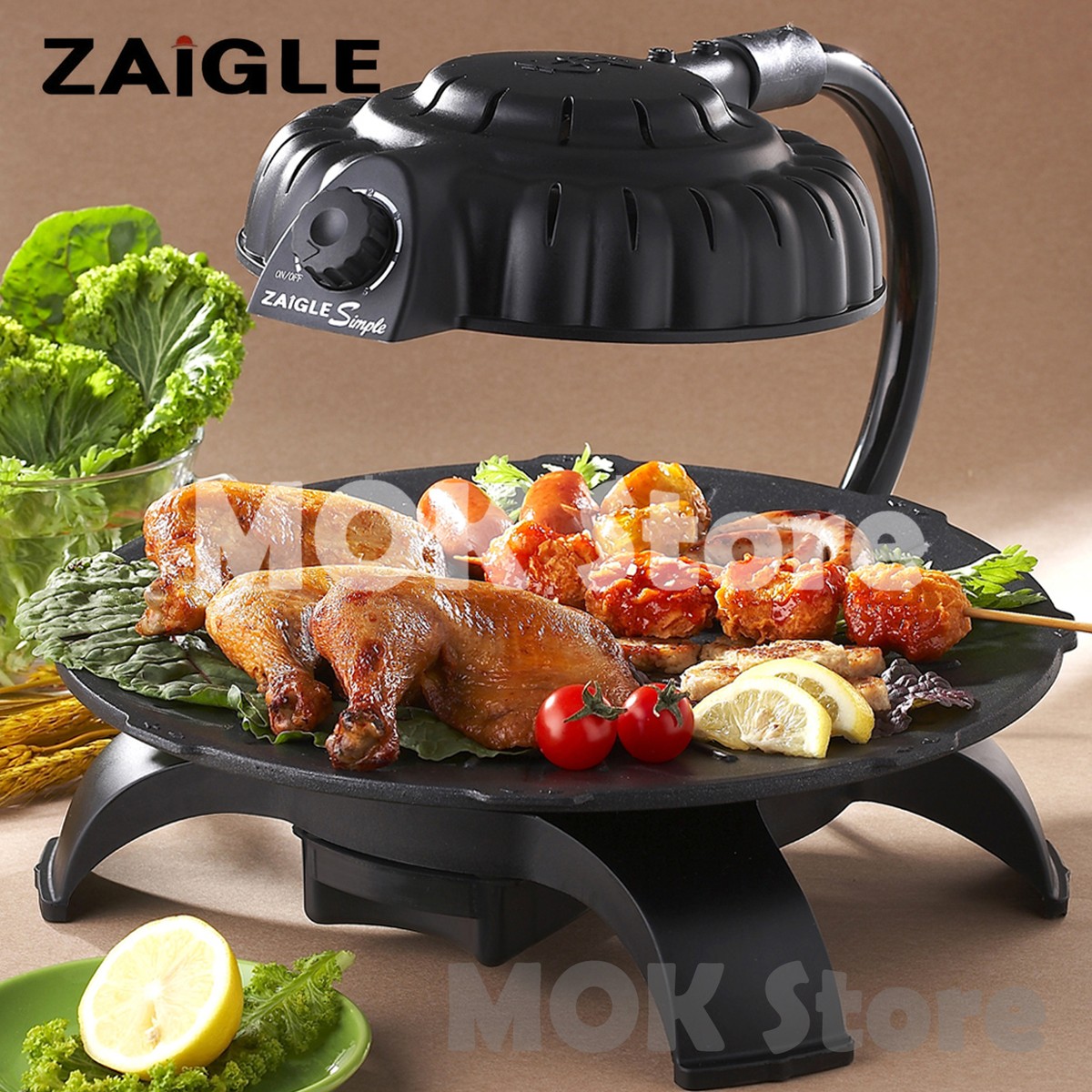 ZAIGLE 未使用 未使用品 ZAIGLE ザイグルボーイ NC-100 ロースター 未