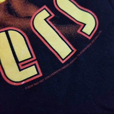 Vintage 2006 Red Hot Chili Peppers Stadium Arcadium T Shirt Black