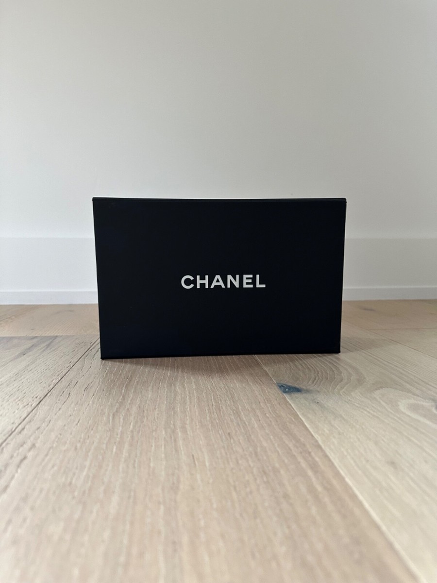 New Auth Chanel Black Magnetic Gift Box 4 Classic Mini Flap Bag