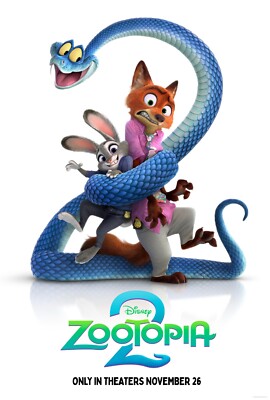 Walt Disney's Zootopia 2 movie poster (a) - 11 x 17 inches