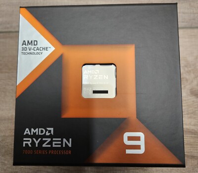 AMD Ryzen™ 9 7950X3D 16-Core, 32-Thread Desktop Processor IN HAND