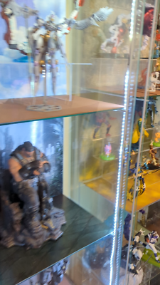 3 Steps Acrylic Display Stand, Fit Ikea Detolf 15