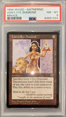 Magic the Gathering MTG Mirage Lion's Eye Diamond PSA 8 | eBay