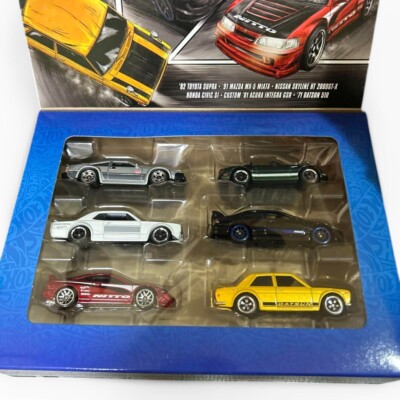 Hot Wheels Street of Japan Multipack Supra Civic Skyline Miata