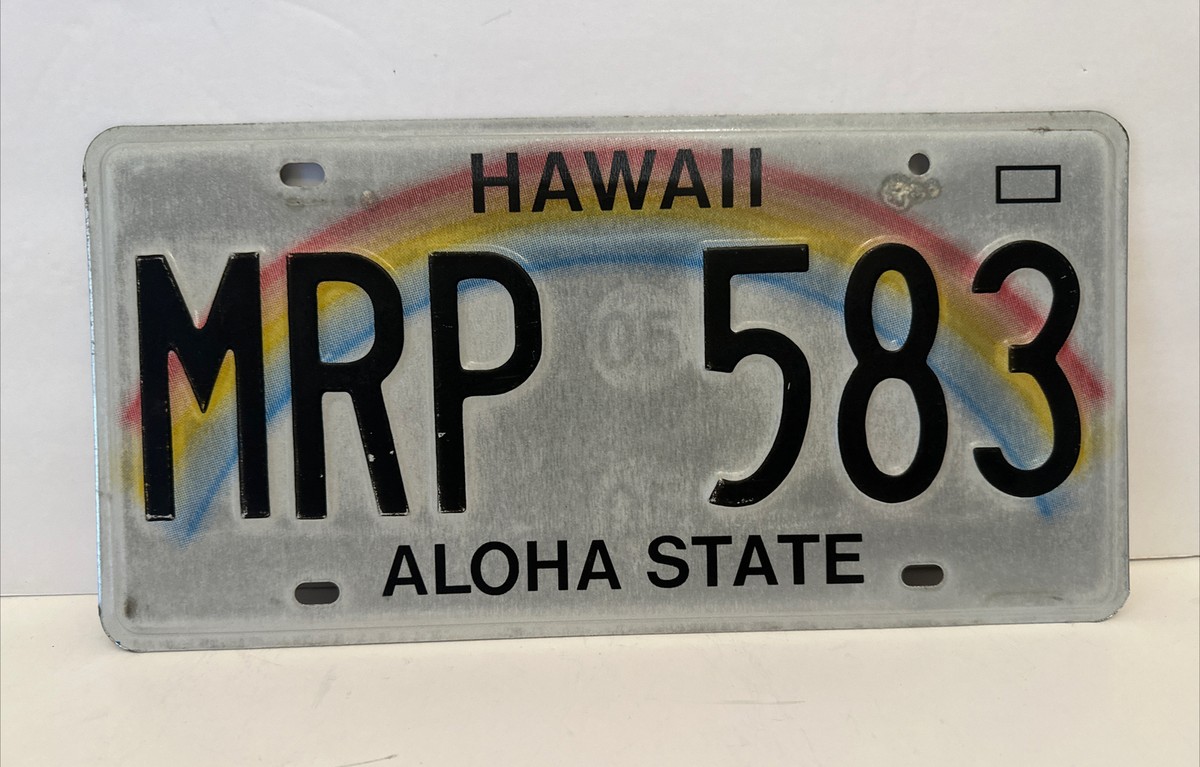 ワイキキ Aloha State プレート