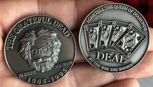 Grateful Dead Fine Silver Coin 純銀 希少 Grateful Dead Fine Silver