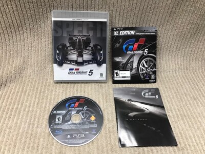 GRAN TURISMO 5 XL EDITION SPEC II FOR SONY PLAYSTATION 3 PS3 GOOD