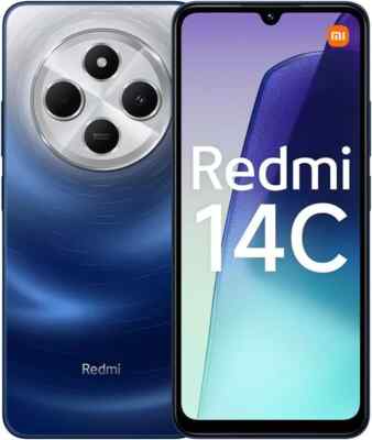 Xiaomi Redmi 14C Android Mobile Phone (Black,Blue/8GB+256GB/4GB+