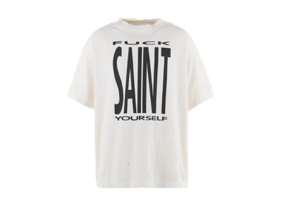 SAINT Mxxxxxx SS Tee Saint Yourself White T-shirt | eBay