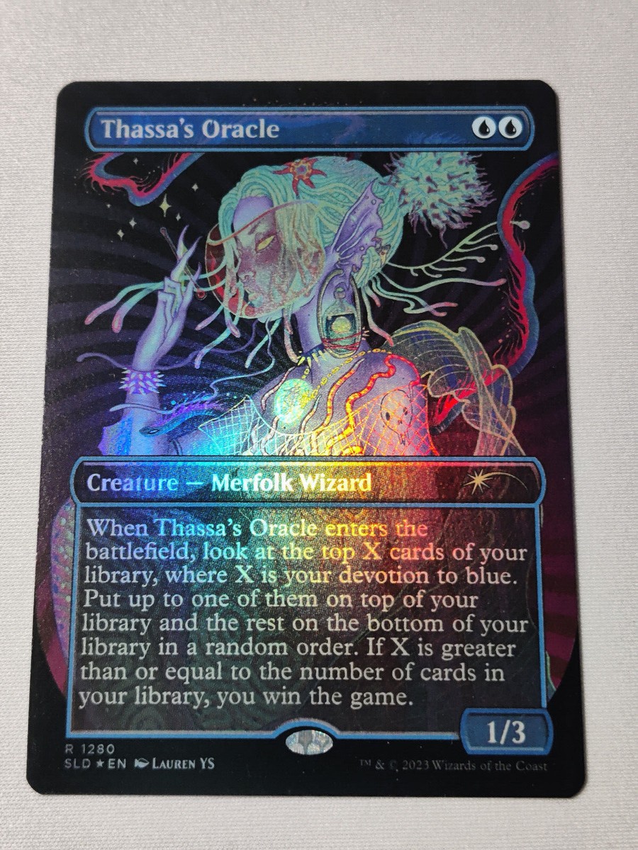 MTG Secret Lair Thassa's Oracle -SLD Cool Ocean Breeze [UPick Foil