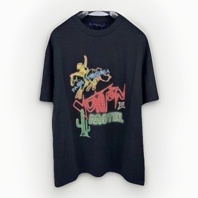 Louis Vuitton - Vuitton Motel Strass Graphic Print T-Shirt 1AFXNI
