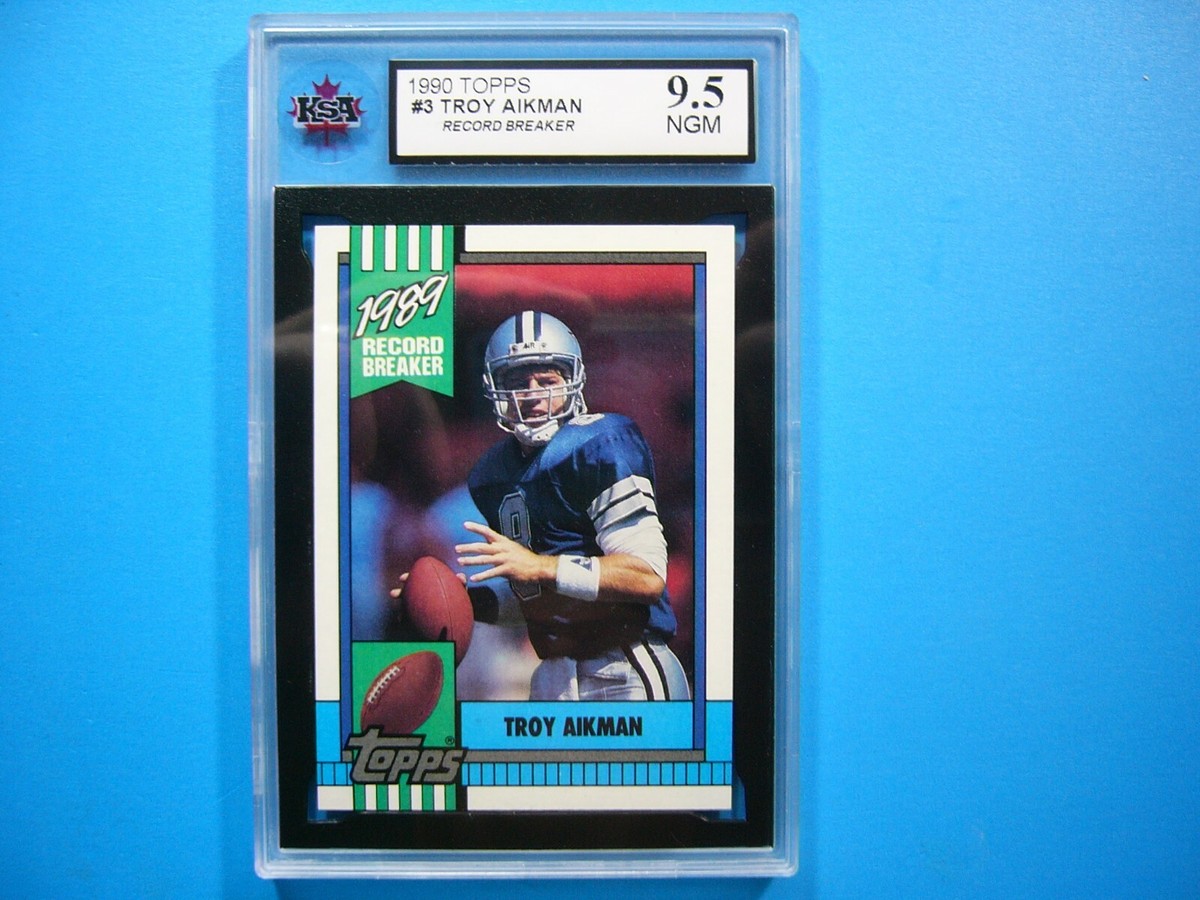 その他 TROY AIKMAN ROOKIE bgs9.5 1989 Topps Troy Aikman Rookie