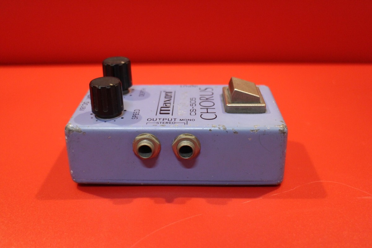 □□Maxon CHORUS CS-505 エフェクター Maxon CS-505 コーラス