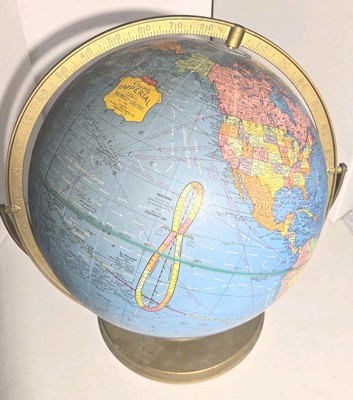 Vintage George F Cram Co Classic Globe | Vinterior ビンテージ 80's