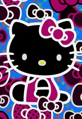 DEATH NYC ltd ed signed LG graffiti street pop art print 45x32cm